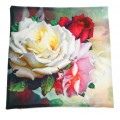 Наволочка декоративная Этель Цветы 40*40 см, велюр, 100% п/э 157317