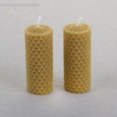 Свеча из вощины медовая 8 см, 2 шт 1251685